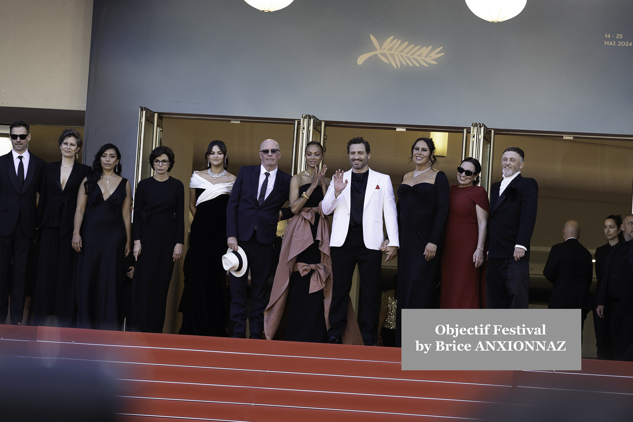  Emilia Perez Cast and crew - Show attends the 18mai, France on February 28th, 2025 - Photos by Brice ANXIONNAZ (Objectif Festival)